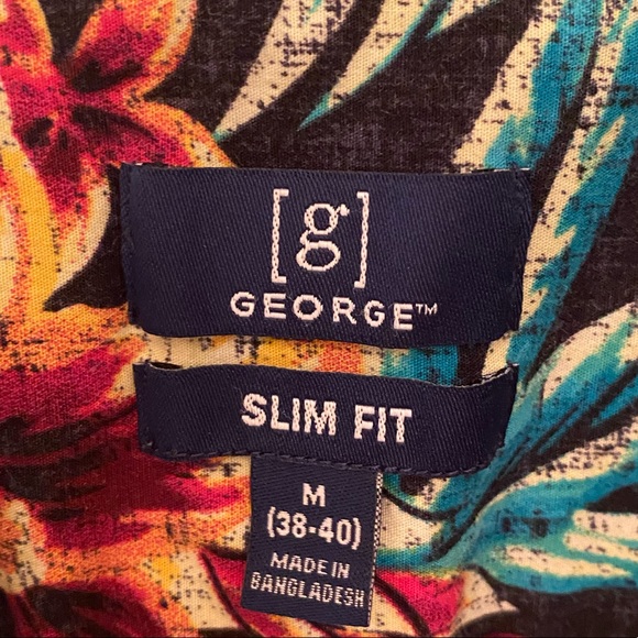 Fun Tropical Mens Button Down - Picture 4 of 4